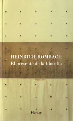 PRESENTE DE LA FILOSOFIA, EL