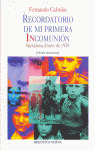 RECORDATORIO DE MI PRIMERA INCOMUNION