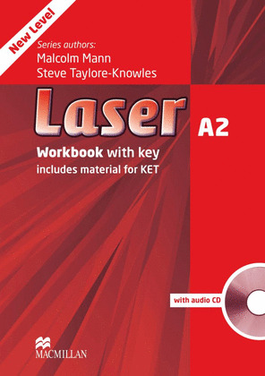LASER A2, WORKBOOK WITH KEY (WITH AUDIO CD)