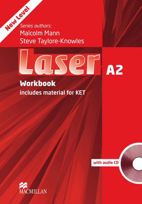 LASER A2 WORKBOOK PACK WITHOUT KEY. + CD