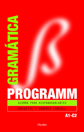 PROGRAMM. GRAMATICA DE ALEMAN PARA HISPANOHABLANTES