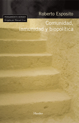 COMUNIDAD, INMUNIDAD Y BIOPOLITICA