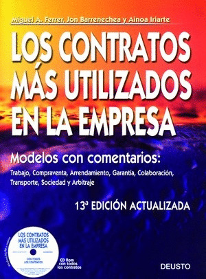 CONTRATOS MAS UTILIZADOS EN LA EMPRESA, LOS
