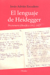 LENGUAJE DE HEIDEGGER, EL