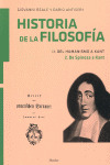 HISTORIA DE LA FILOSOFÍA. II DEL HUMANISMO A KANT