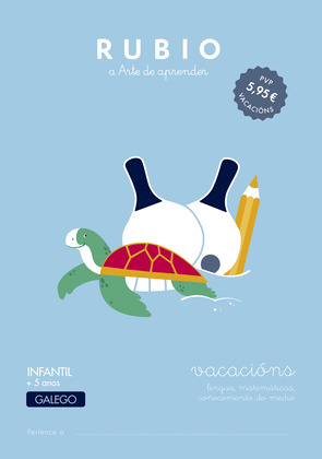 VACACIONS RUBIO 5 ANOS (GALEGO)