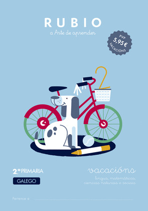 VACACIONS RUBIO 2º PRIMARIA (GALEGO)