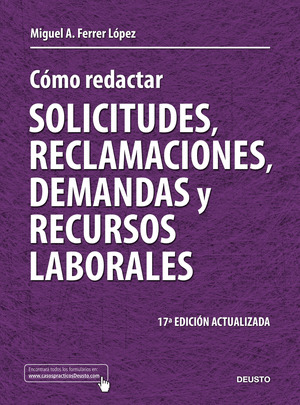 COMO REDACTAR SOLICITUDES, RECLAMACIONES, DEMANDAS Y RECURSOS LABORALES