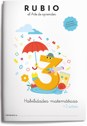 HABILIDADES MATEMÁTICAS + 3 AÑOS. RUBIO