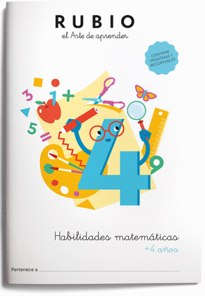 HABILIDADES MATEMÁTICAS + 4 AÑOS. RUBIO