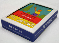 CAJA BIOGRAFIA DEL MAESTRO ALVAREZ: 4 CARTILLAS + 40 CARTAS. METODO ALVAREZ DE LECTURA, ESCRITURA Y