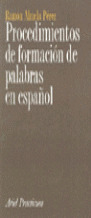 PROCE.DE FORMACIÓN DE PALABRAS