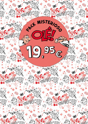 PACK MISTERIOSO OLE ROJO OLE MORTADELO
