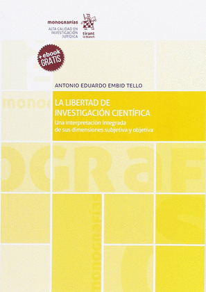 LA LIBERTAD DE INVESTIGACION CIENTIFICA