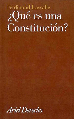 ¿QUE ES UNA CONSTITUCION?