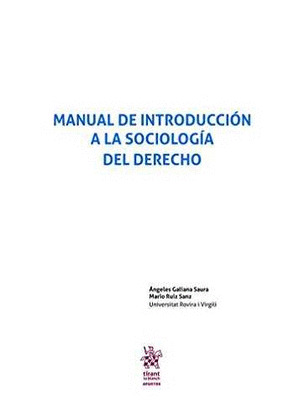 MANUAL DE INTRODUCCION A LA SOCIOLOGIA DE DERECHO