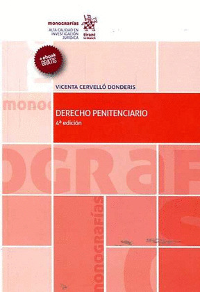 DERECHO PENITENCIARIO 4ª EDICION 2016
