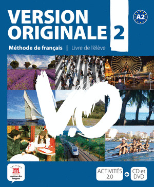 VERSION ORIGINALE 2 LIVRE DE L'ELEVE + CD + DVD