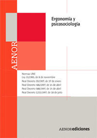 ERGONOMÍA Y PSICOSOCIOLOGÍA. CD-ROM