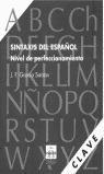 SINTAXIS ESPAÑOL-SOLUCIONARIO