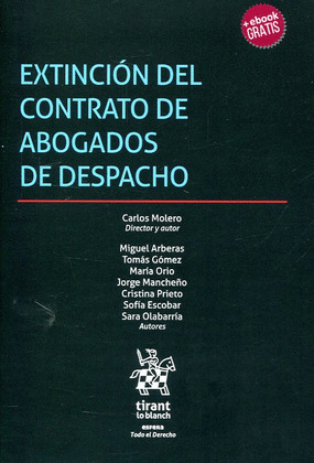 EXTINCION DEL CONTRATO DE ABOGADOS DE DESPACHO