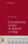 PROCEDIMIENTO EUROPEO DETENCION