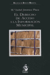 DERECHO ACCESO INFORMACION MUNICIPAL