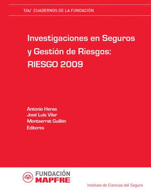 INVESTIGACIONES EN SEGUROS Y GESTIÓN DE RIESGOS