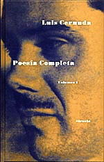 CERNUDA, 1. POESIA, 1