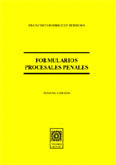 FORMULARIOS PROCESALES PENALES (9ª EDICION)