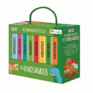 MALETA MI PRIMERA BIBLIOTECA: DINOSAURIOS (8 TÍTULOS)