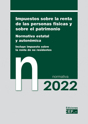 IMPUESTO SOBRE LA RENTA DE LAS PERSONAS FÍSICAS Y SOBRE EL PATRIMONIO