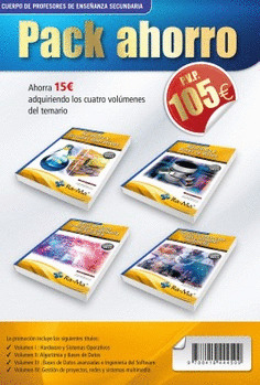 PACK AHORRO - PROFESORES DE ENSEÑANZA SECUNDARIA. INFORMÁTICA.