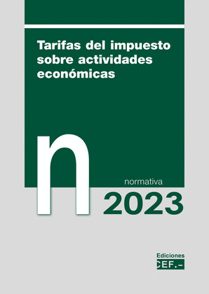 TARIFAS SOBRE EL IMPUESTO DE ACTIVIDADES ECONOMICAS
