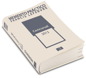 MEMENTO CONCURSAL 2013