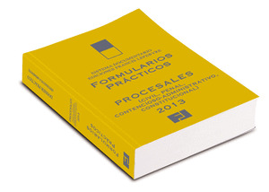 FORMULARIOS PRÁCTICOS  PROCESALES 2013