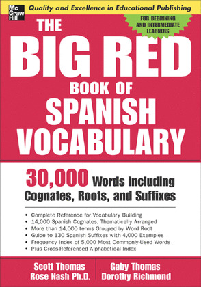 BIG RED BOOK OF SPANISH VOCABULARY 30000