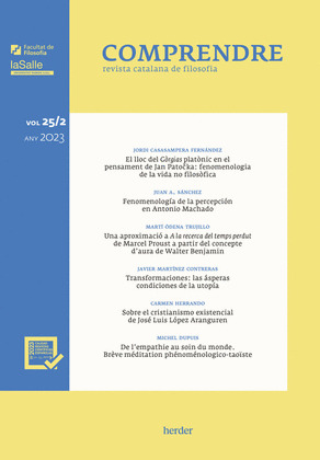 COMPRENDRE VOL. 25/2 - ANY 2023