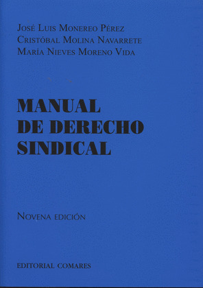 MANUAL DERECHO SINDICAL 9ºEDICION 2014