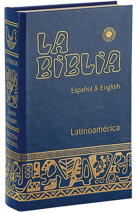 BIBLIA LATINOAMERICANA CARTONE BILINGUE ESPAÑOL INGLES