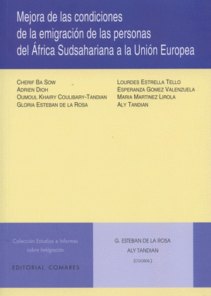 MEJORA EN LAS CONDICIONES DE LA EMIGRACIÓN DE LAS PERSONAS DEL ÁFRICA SUDSAHARIN