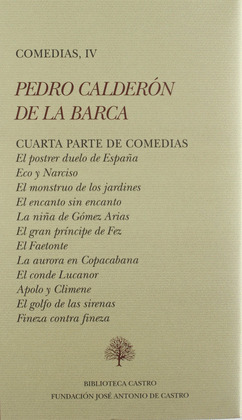CUARTA PARTE DE COMEDIAS