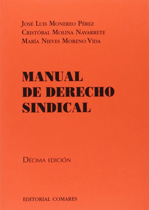 MANUAL DE DERECHO SINDICAL