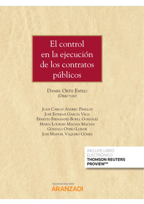 EL CONTROL EN LA EJECUCIÓN DE LOS CONTRATOS PÚBLICOS