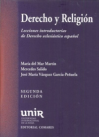 DERECHO Y RELIGION : LECCIONES INTRODUCTORIAS DE DERECHO ECLESIASTICO ESPAÑOL