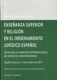 ENSEÑANZA SUPERIOR Y RELIGION EN EL ORDENAMIENTO JURIDICO ESPAÑOL