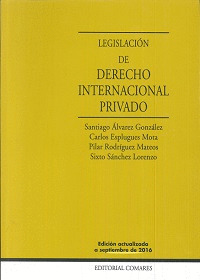 LEGISLACION DE DERECHO INTERNACIONAL PRIVADO