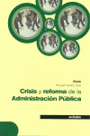 CRISIS Y REFORMA DE LA ADMINISTRACIÓN PÚBLICA