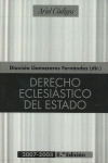 DERECHO ECLESIÁSTICO DE ESTADO
