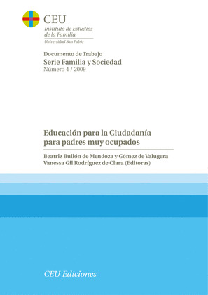 EDUCACIÓN PARA LA CIUDADANÍA PARA PADRES MUY OCUPADOS